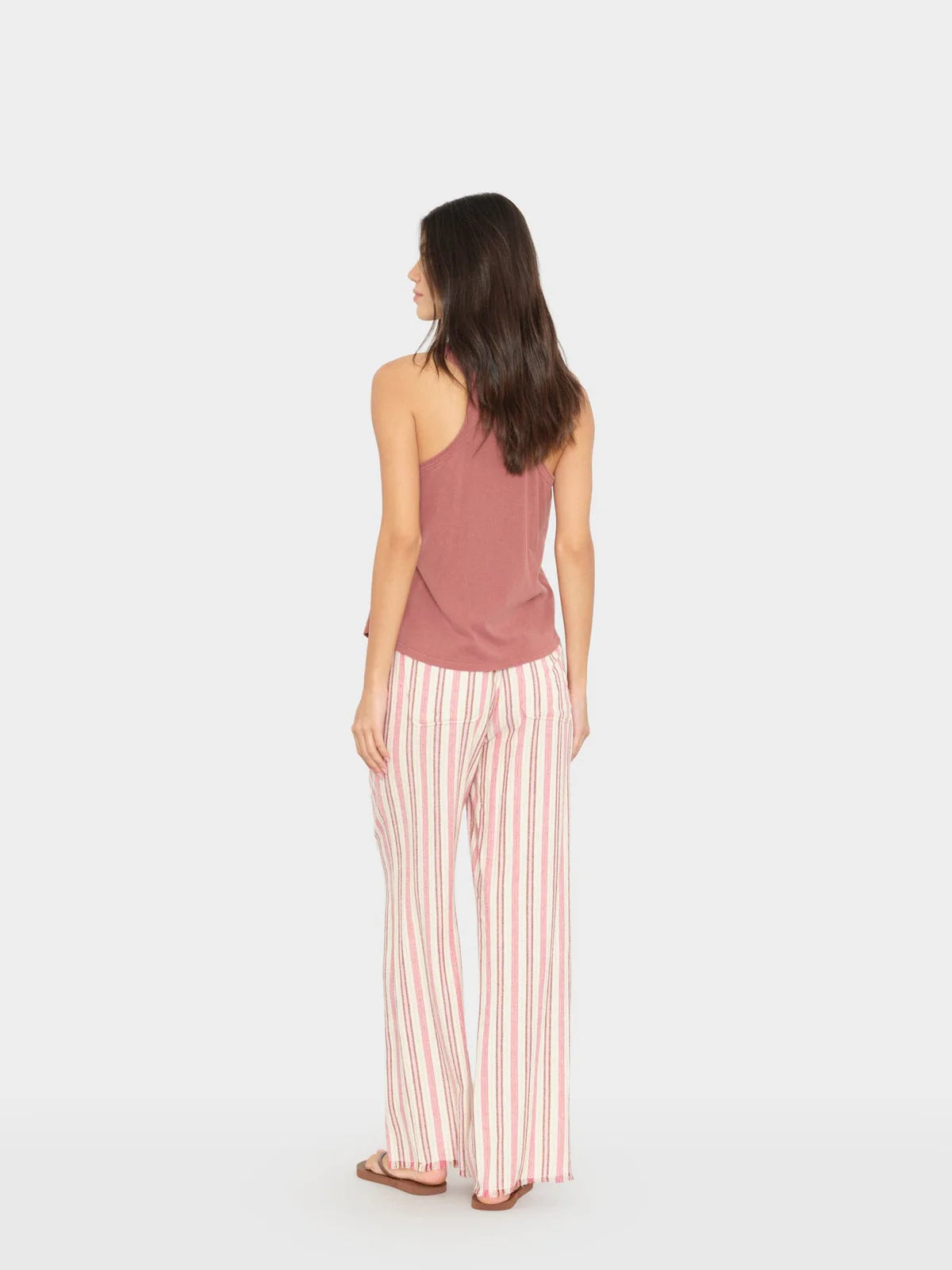 Pantalon Xirena Joseph Dusty Pink Stripe