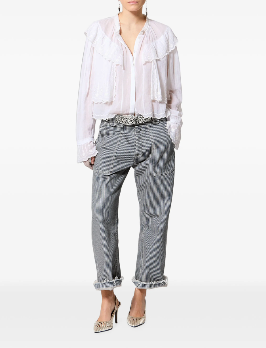 Pantalon Marant Étoile Ermina Blue/White