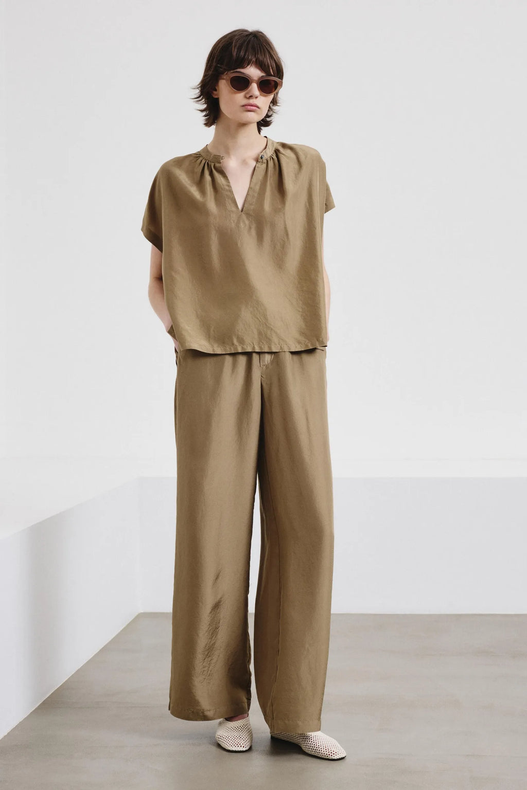 Pantalon Pomandère Dove Gray - PODIUMS NANCY