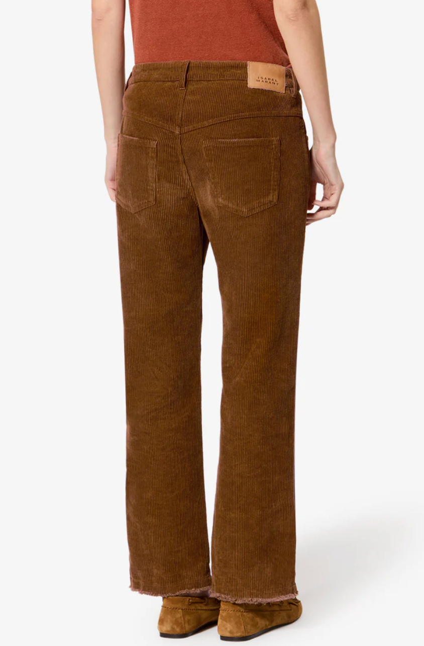Pantalon Marant Étoile Ruthie Caramel