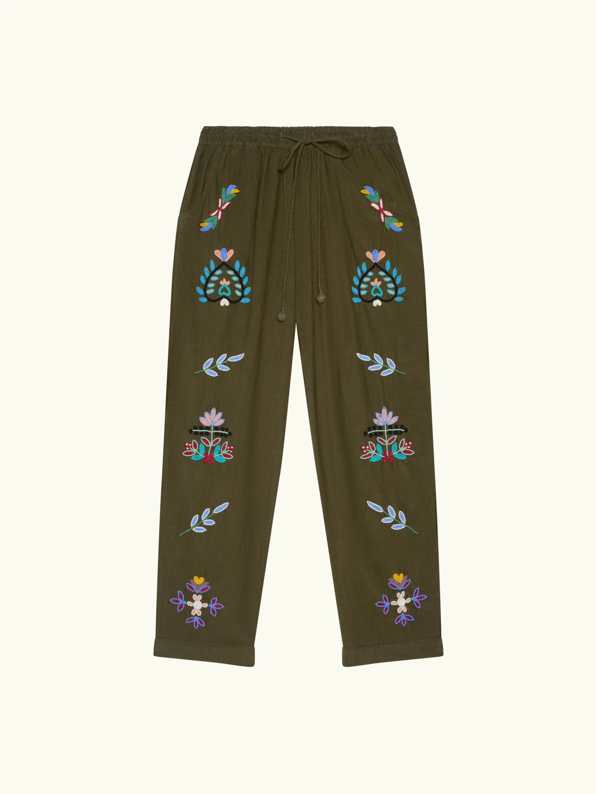 Pantalon Baziszt Neon Kaki | Podiums Nancy