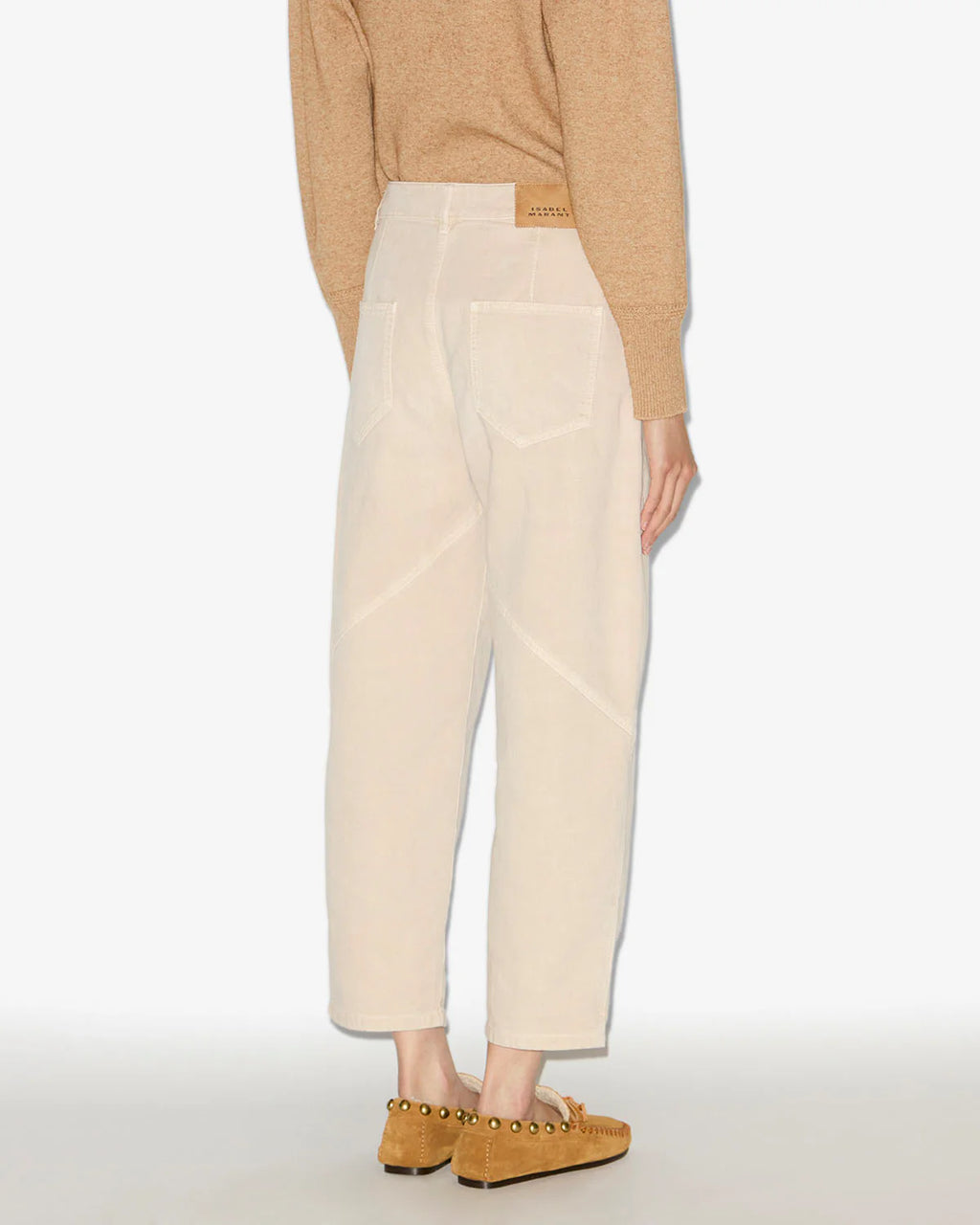 Pantalon Isabel Marant Catarina Ecru | Podiums Nancy