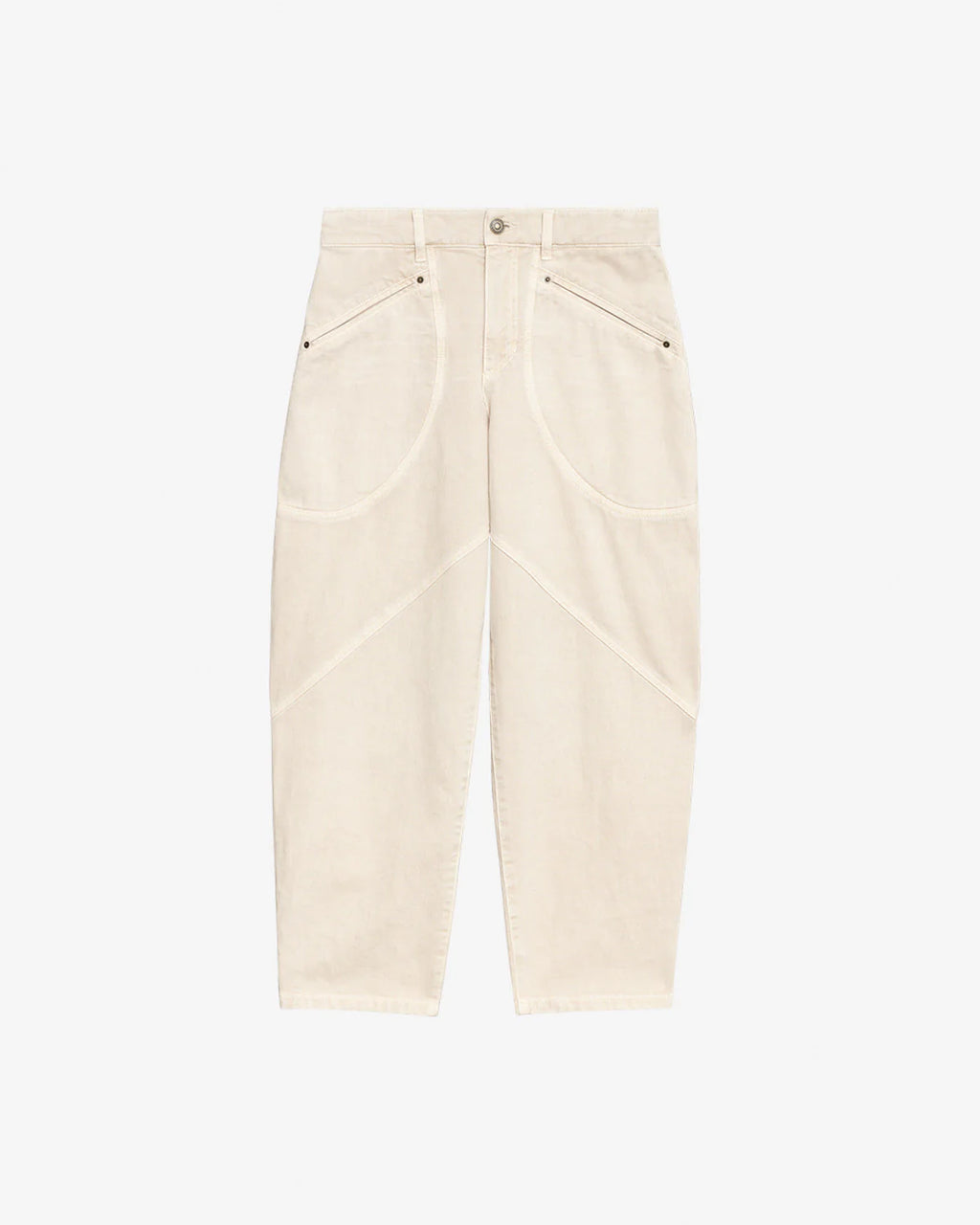 Pantalon Isabel Marant Catarina Ecru | Podiums Nancy
