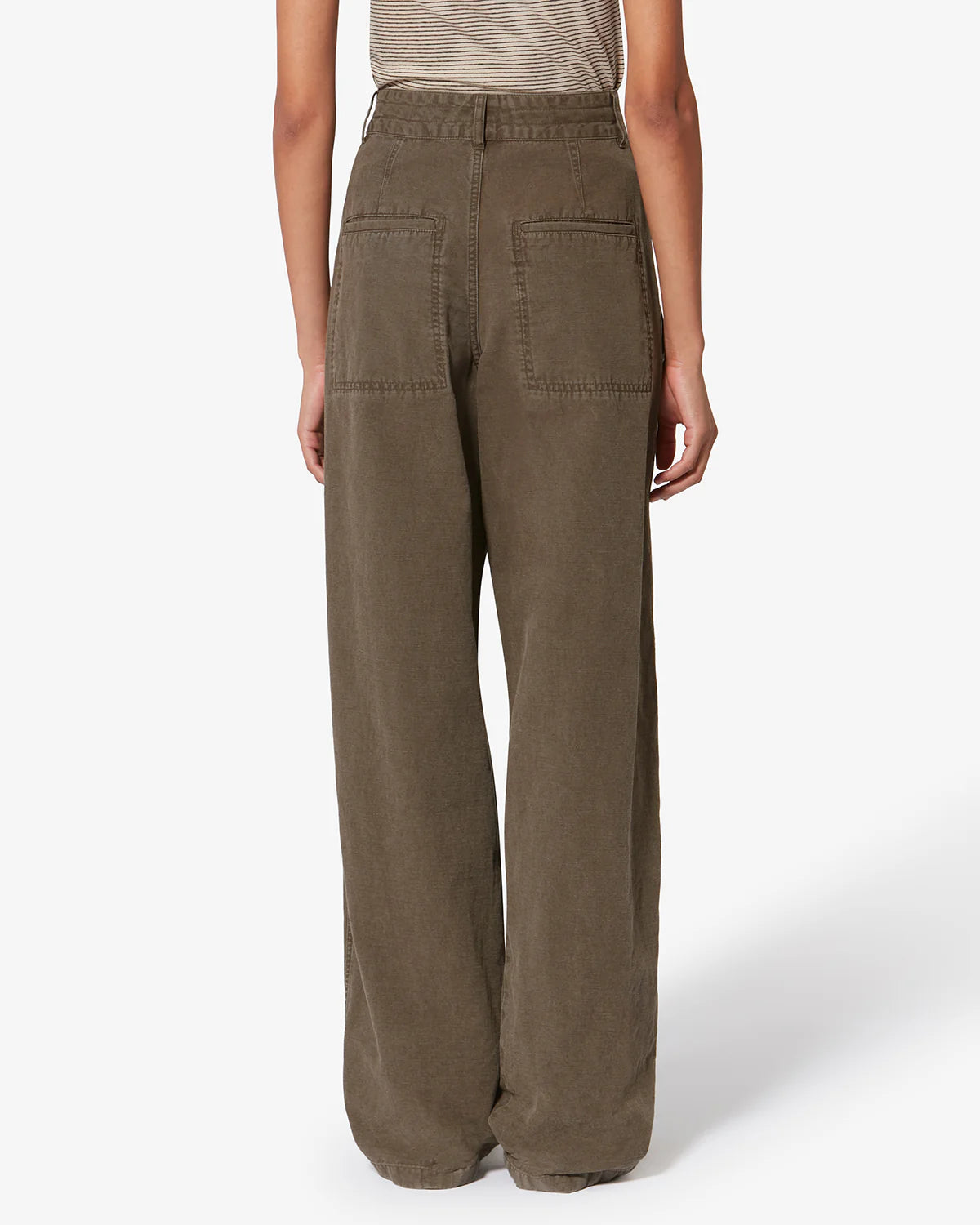 Pantalon Marant Étoile Nadine Bronze Foncé | Podiums Nancy
