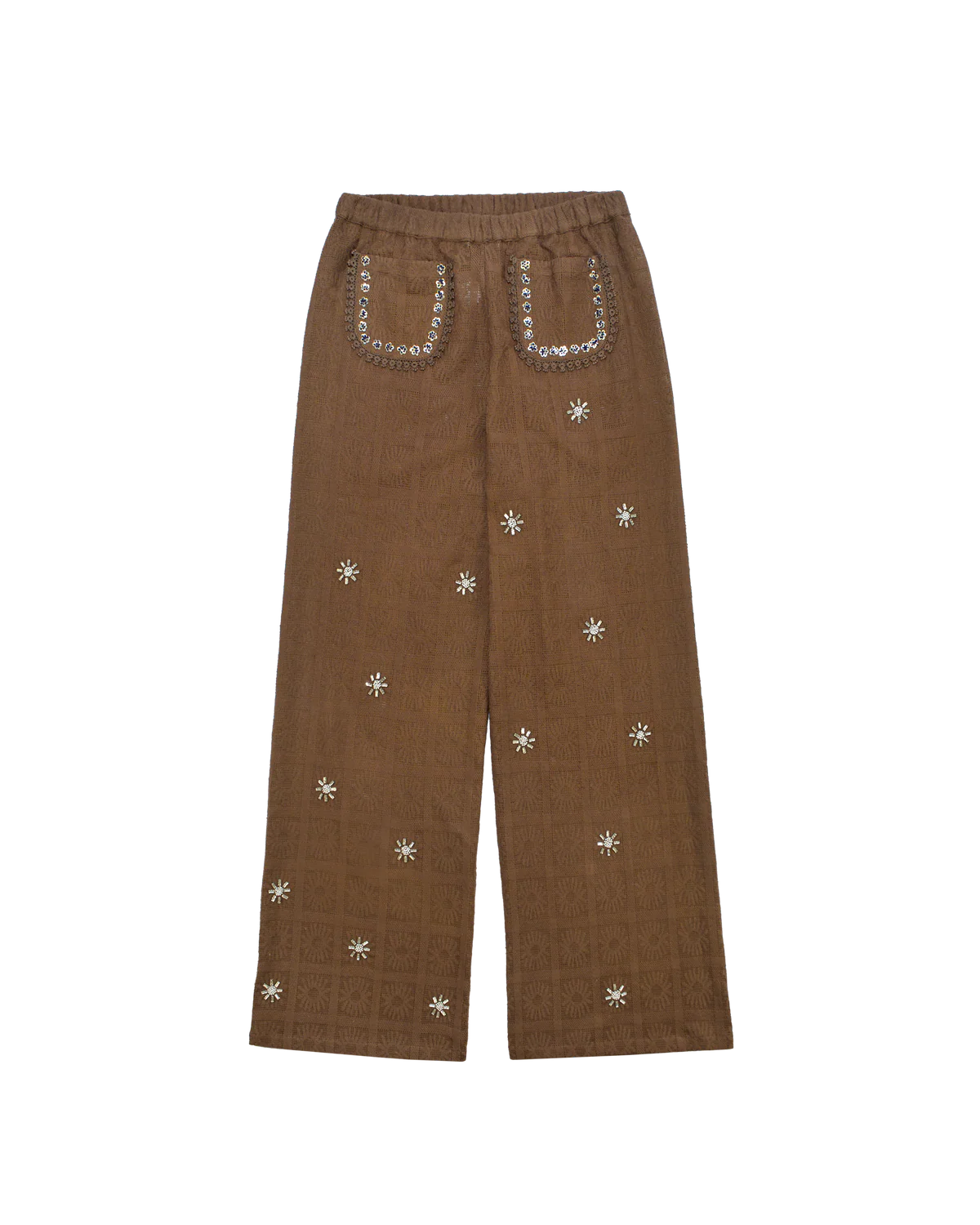 Pantalon Monoki Chrystal Marron | Podiums Nancy