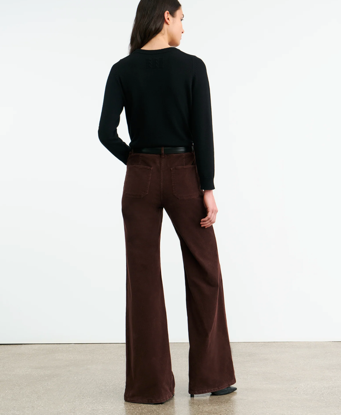 Pantalon Nili Lotan Florence Merlot | Podiums Nancy