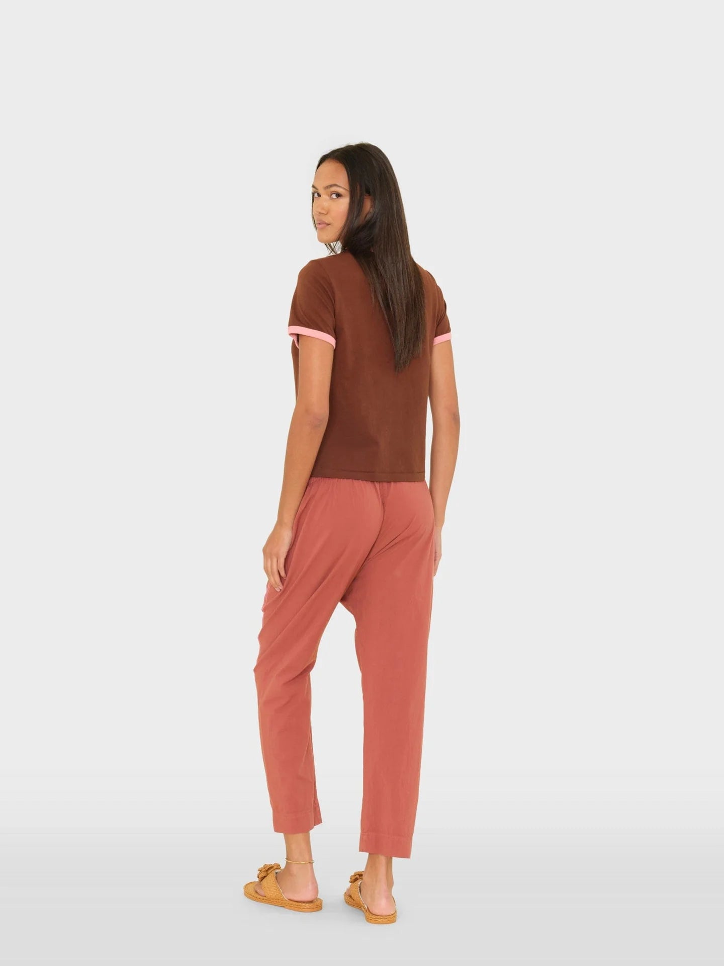 Pantalon Xirena Draper Cinnabar Coral | Podiums Nancy