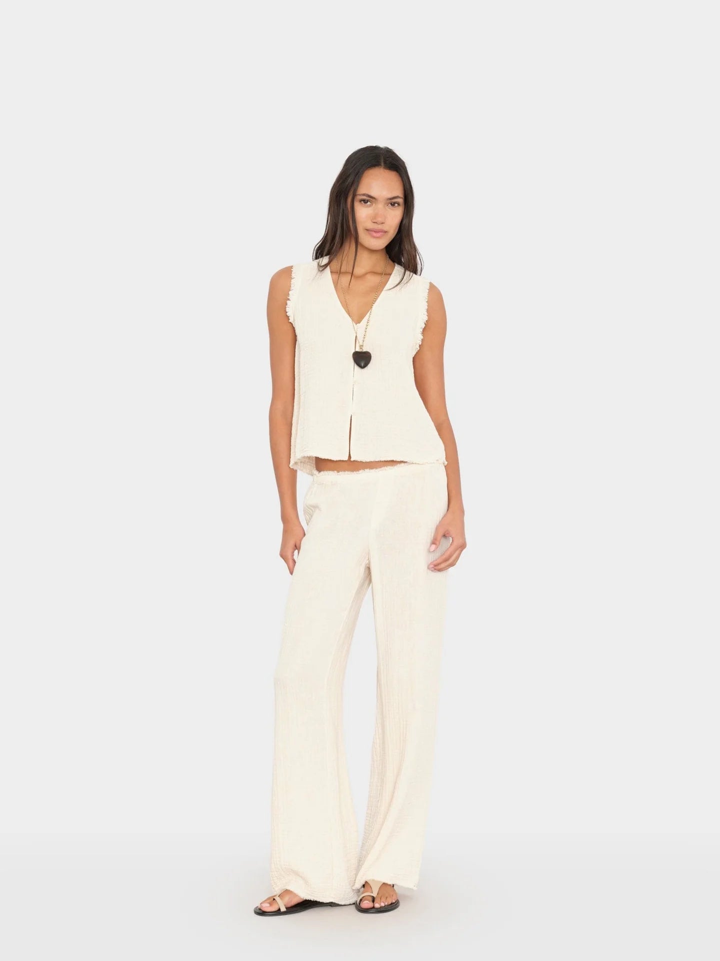 Pantalon Xirena Joseph Oysterette | Podiums Nancy