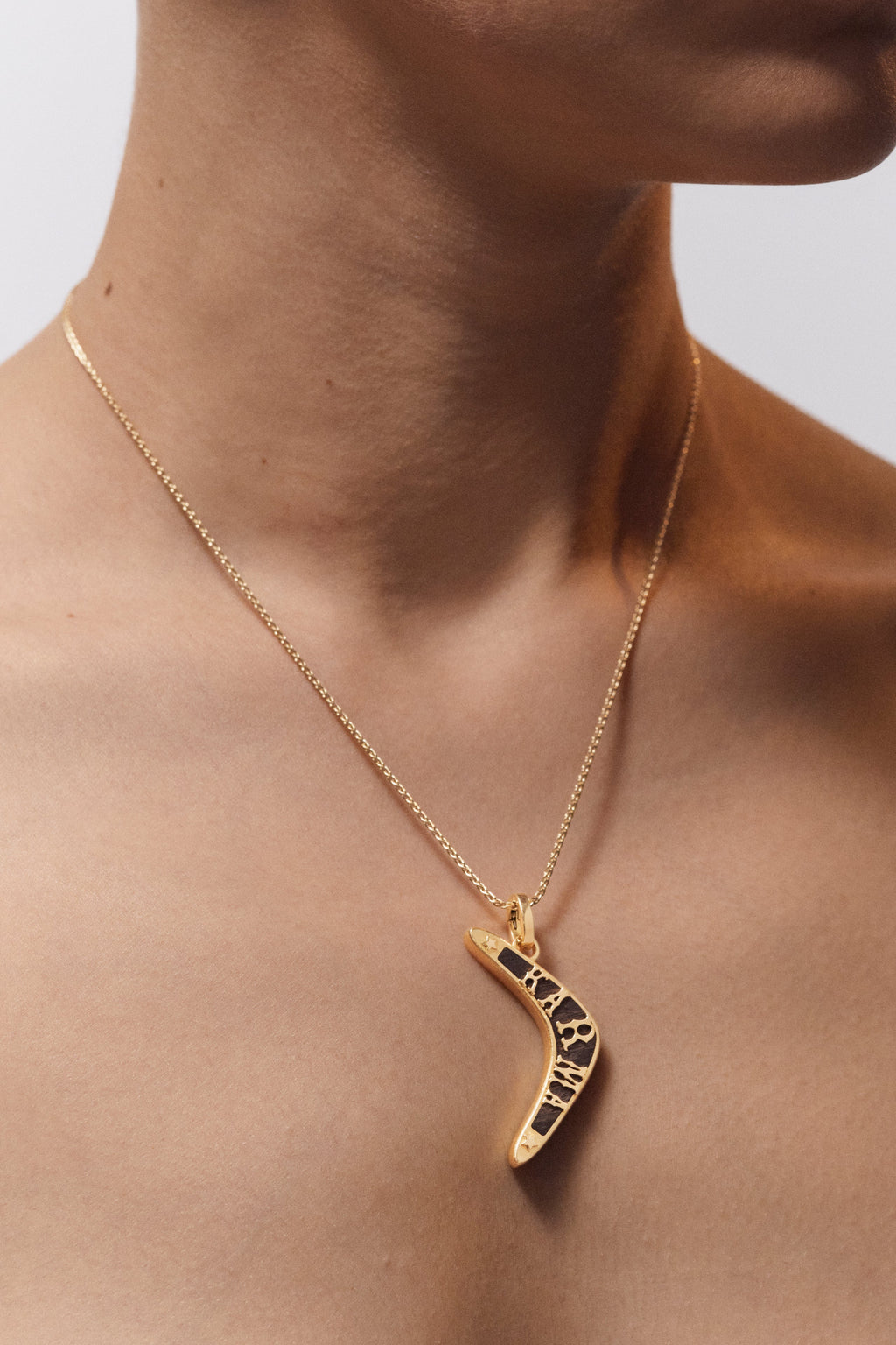 Pendentif Marie Lichtenberg Karma Ebony