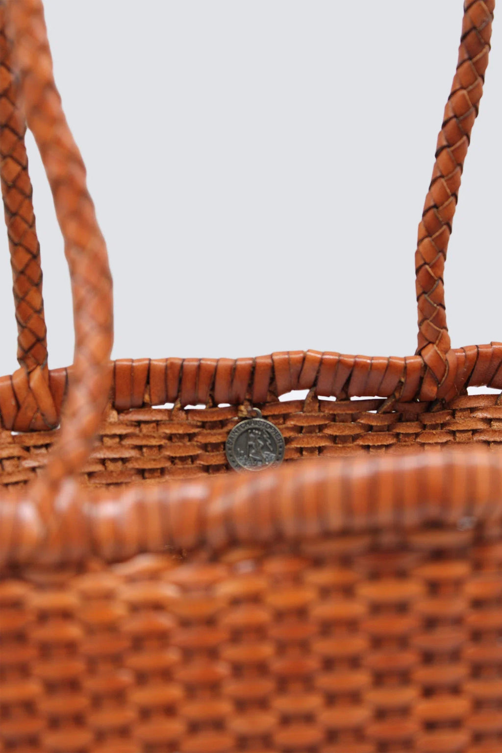 Sac Dragon Diffusion B Weave Small Tan | Podiums Nancy