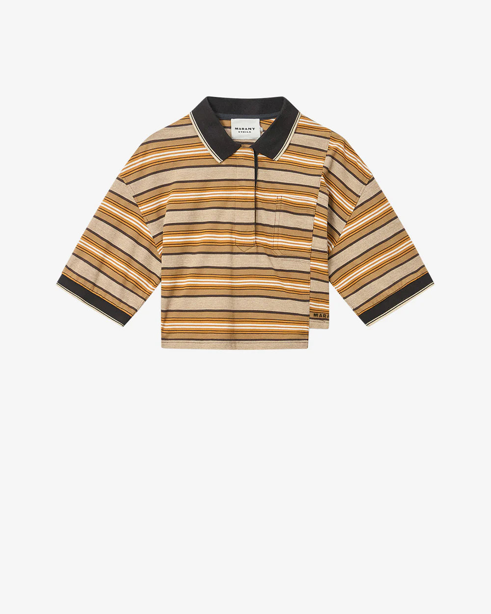Polo Isabel Marant Etoile Isalyne Beige Kaki