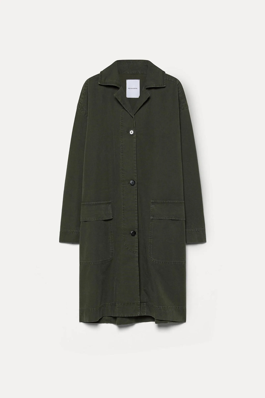 Veste Pomandère Panama Coton Olive - PODIUMS NANCY