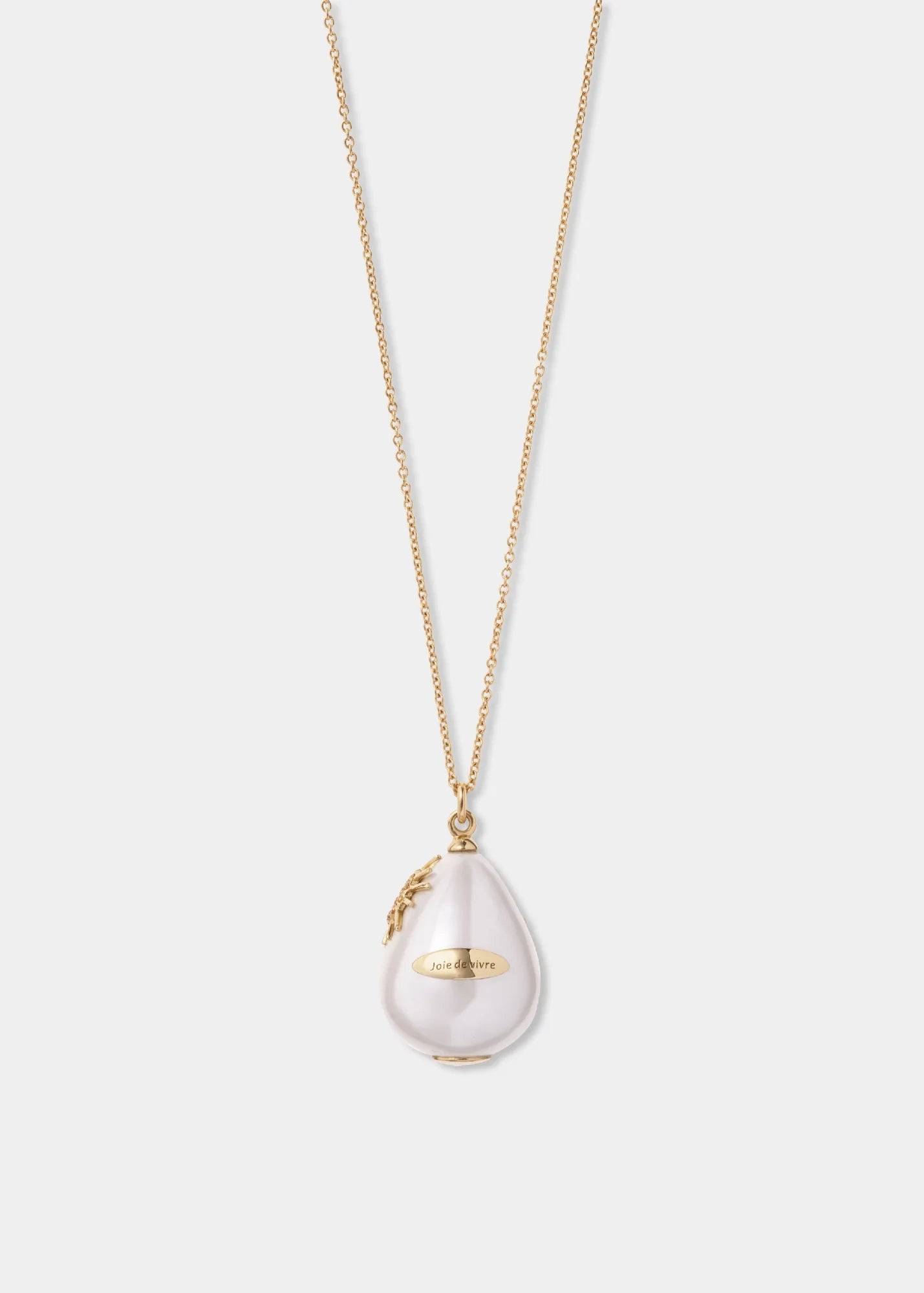 Collier Yvonne Léon Joie De Vivre Or Jaune | Podiums Nancy