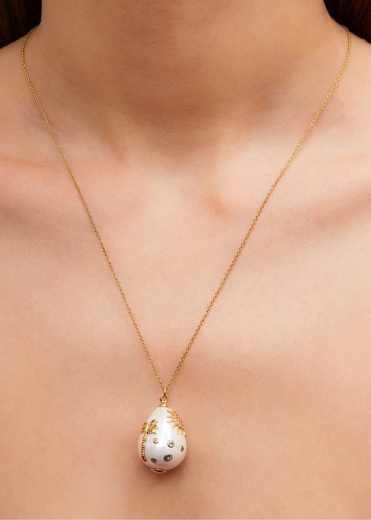 Collier Yvonne Léon Joie De Vivre Or Jaune | Podiums Nancy