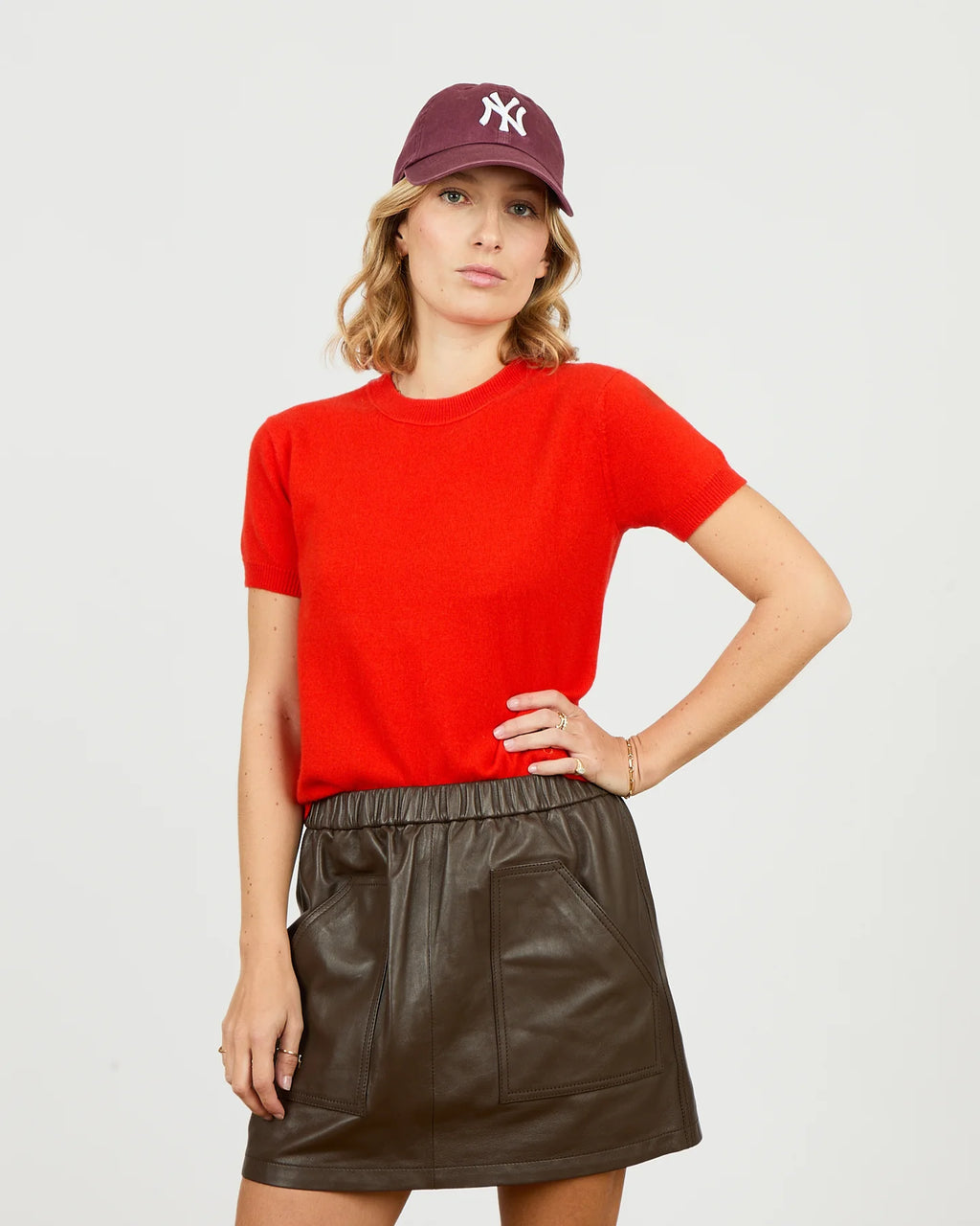 Pull Alexandra Golovanoff Mini André Light Poppy - PODIUMS NANCY