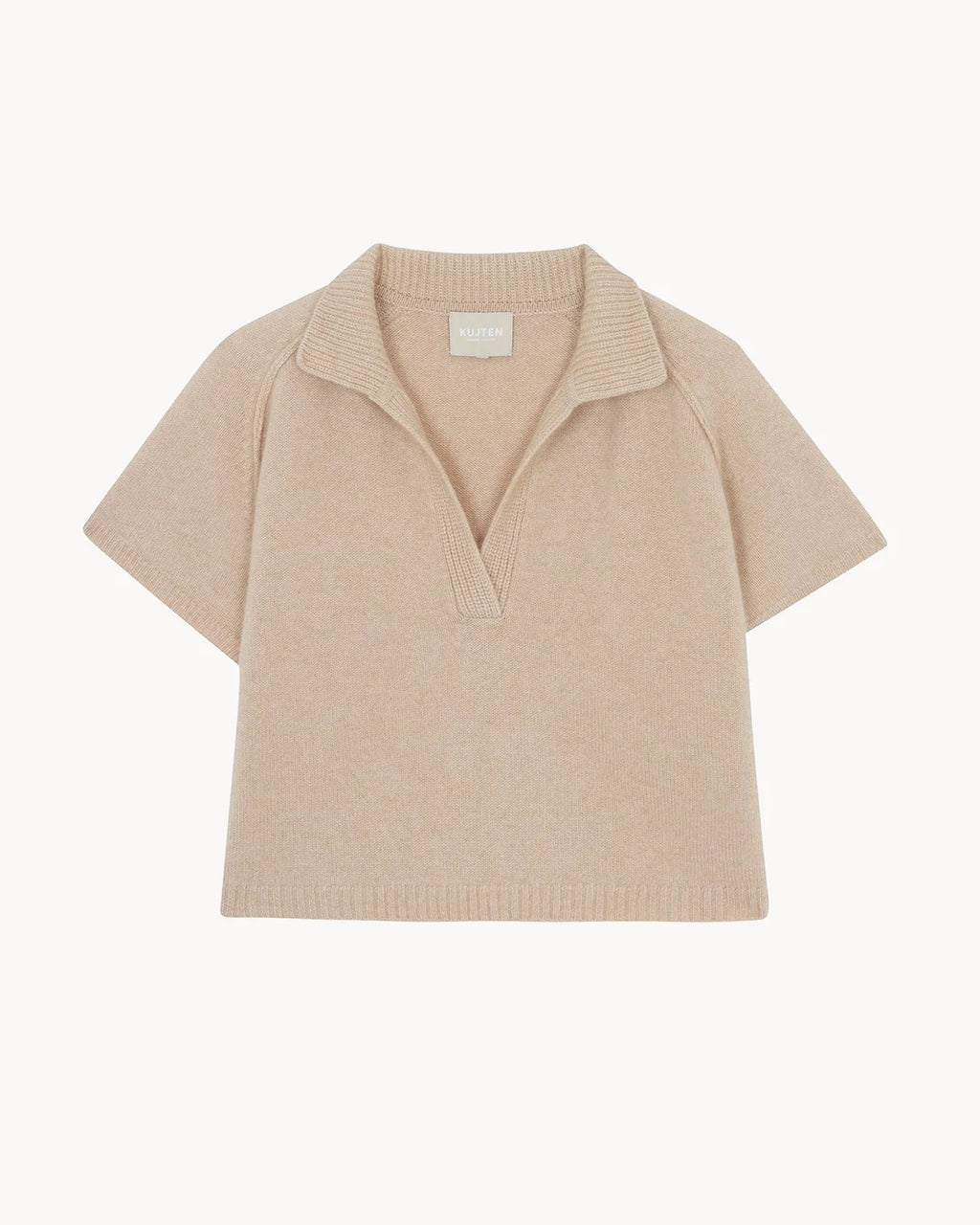 Pull Kujten Aenor Beige Organic - PODIUMS NANCY