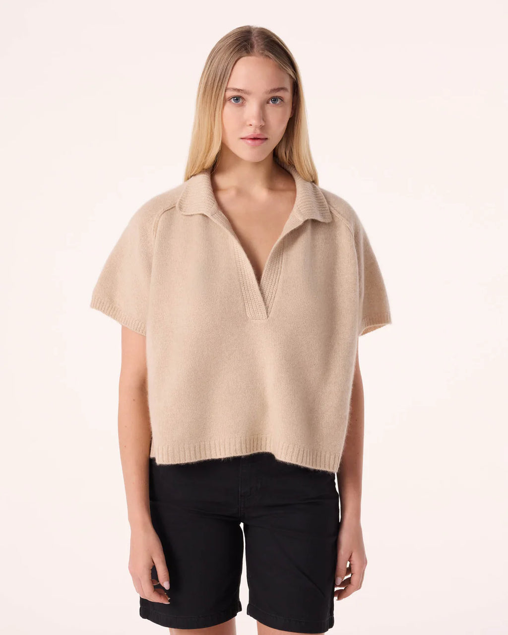 Pull Kujten Aenor Beige Organic - PODIUMS NANCY