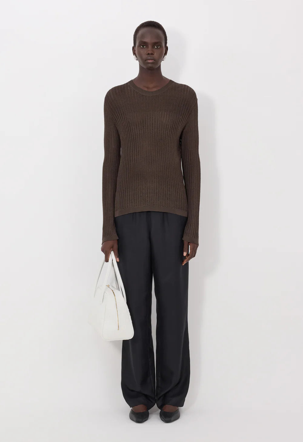 Pull Loulou De Saison Hedora Marron | Podiums Nancy