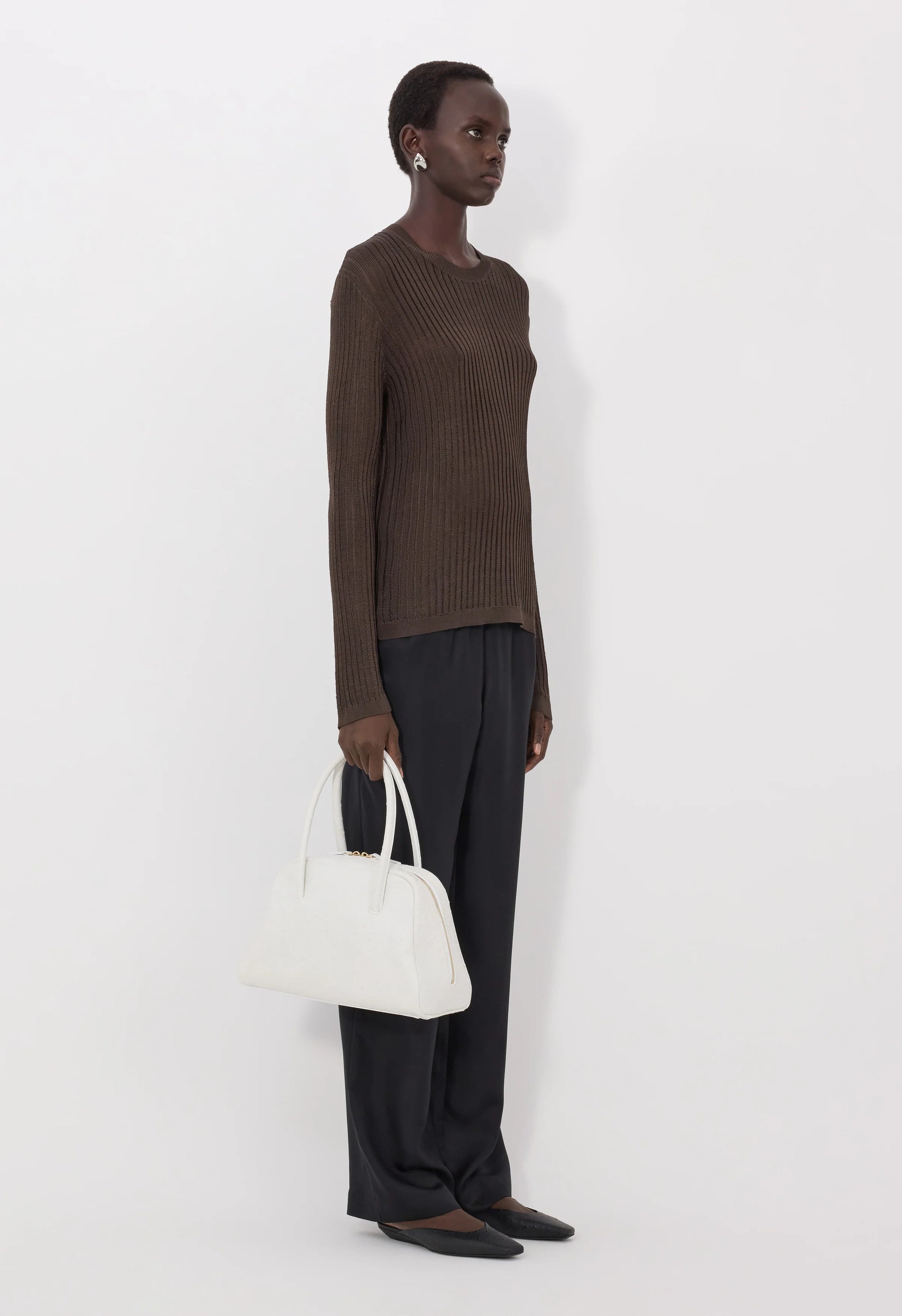 Pull Loulou De Saison Hedora Marron | Podiums Nancy