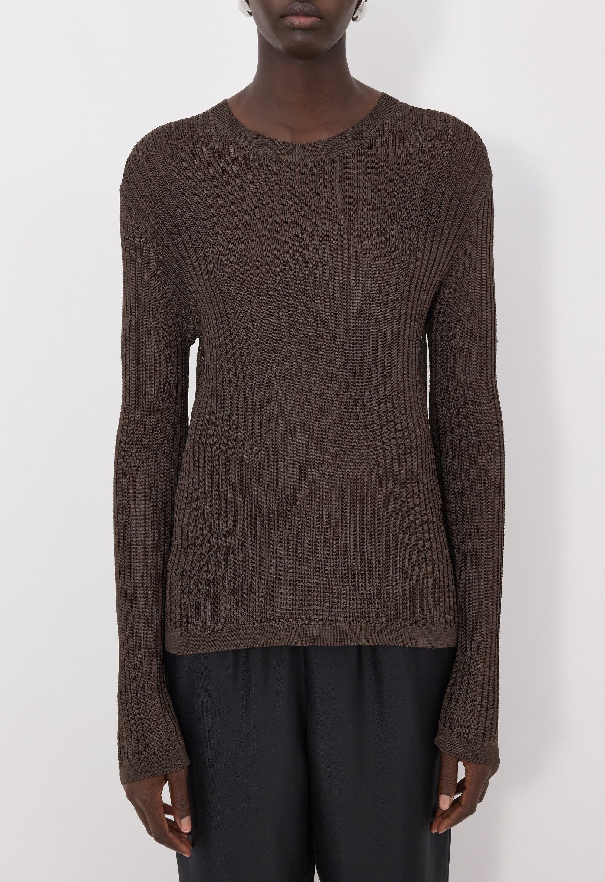 Pull Loulou De Saison Hedora Marron | Podiums Nancy