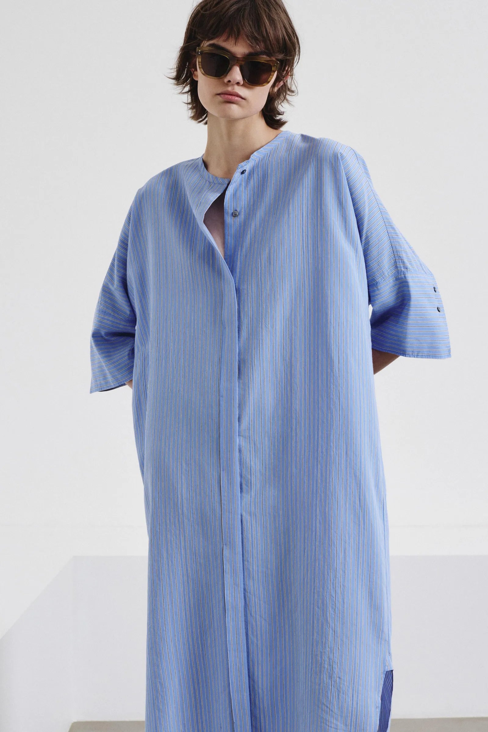 Robe Chemise Pomandère Light Blue