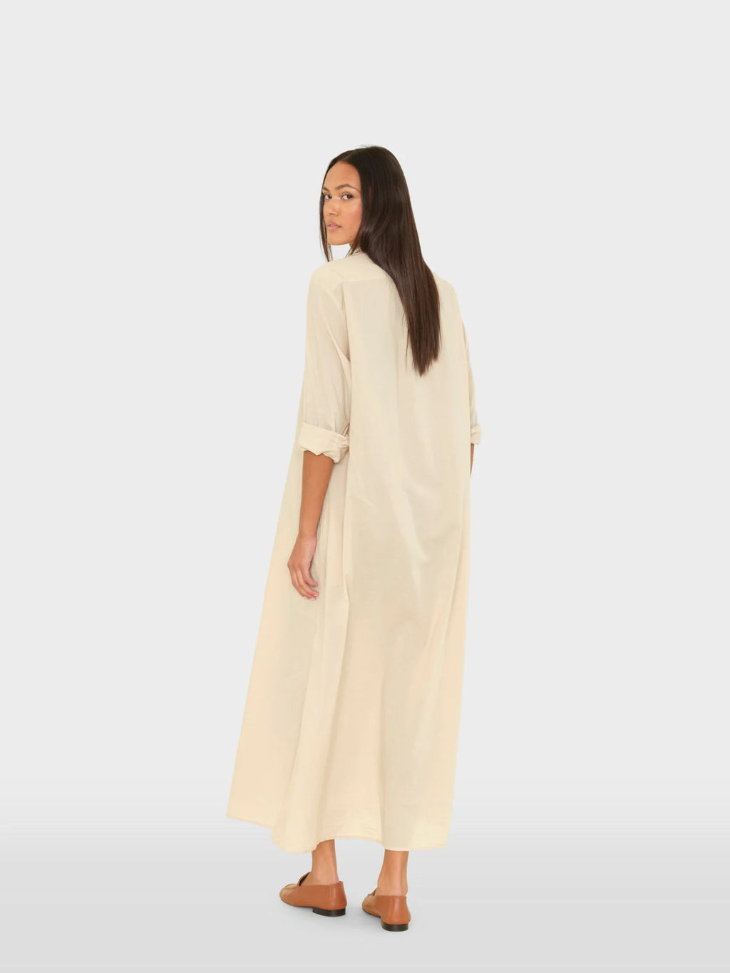 Robe chemise Xirena Boden Parchment - PODIUMS NANCY