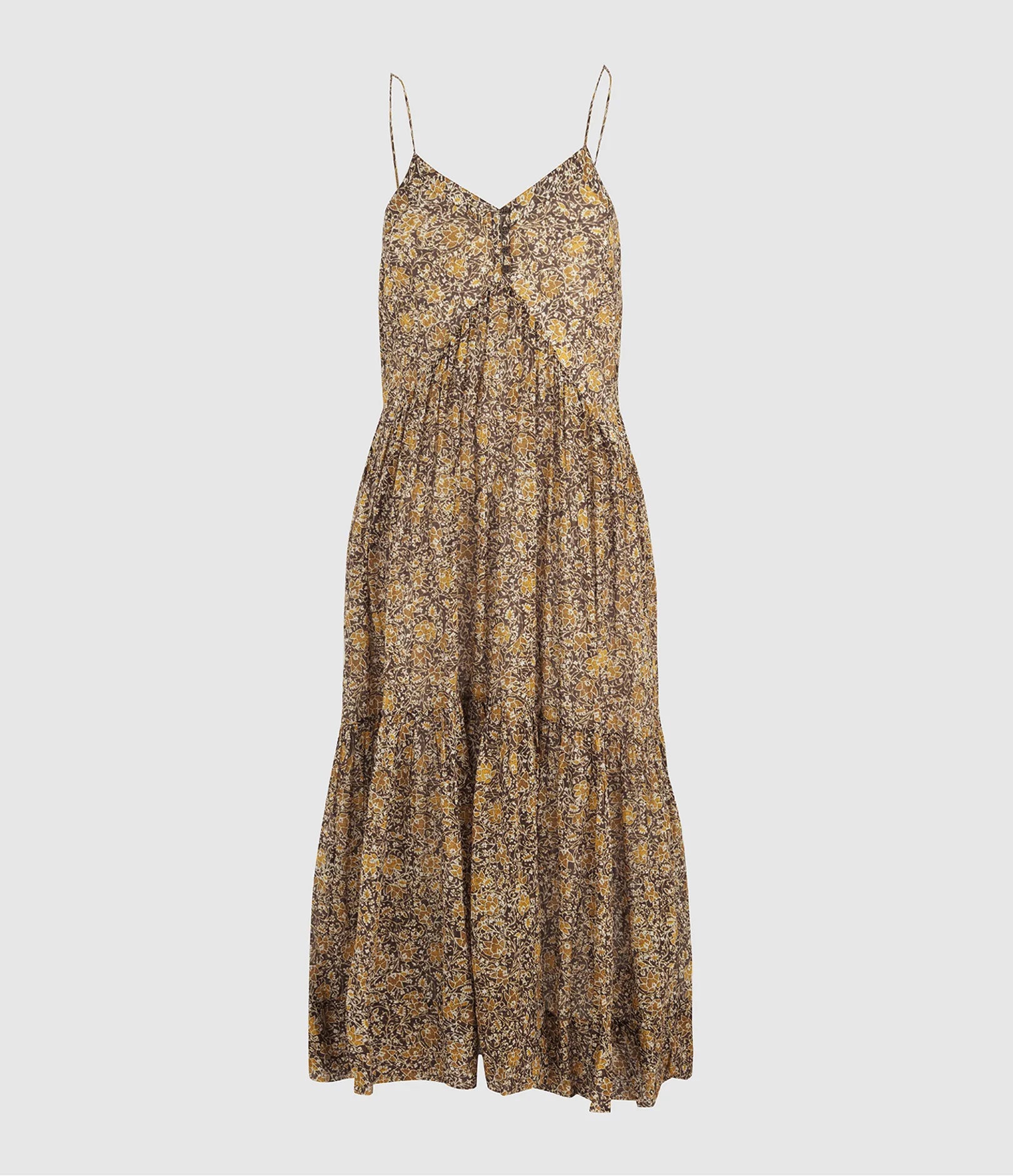 Robe Isabel Marant Etoile Sabba Khaki