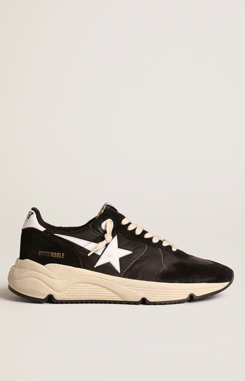 Sneakers Golden Goose Running Sole Black White