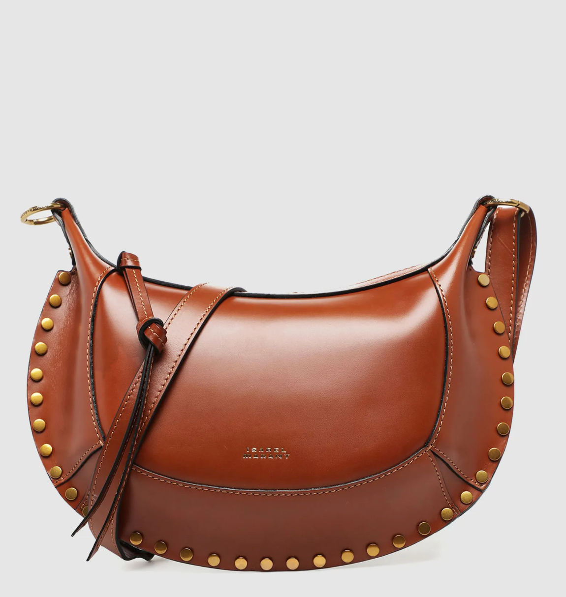 oskan moon cognac bag