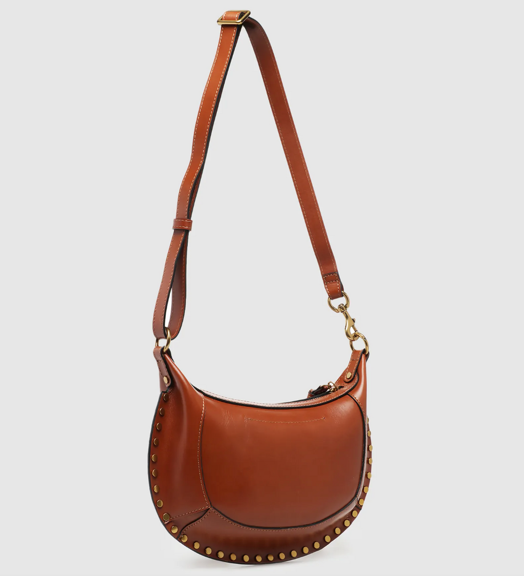 oskan moon cognac bag