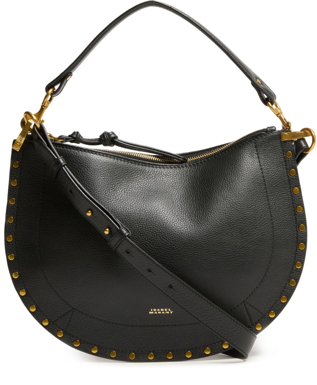 Sac Isabel Marant Oskan Soft Zip Black