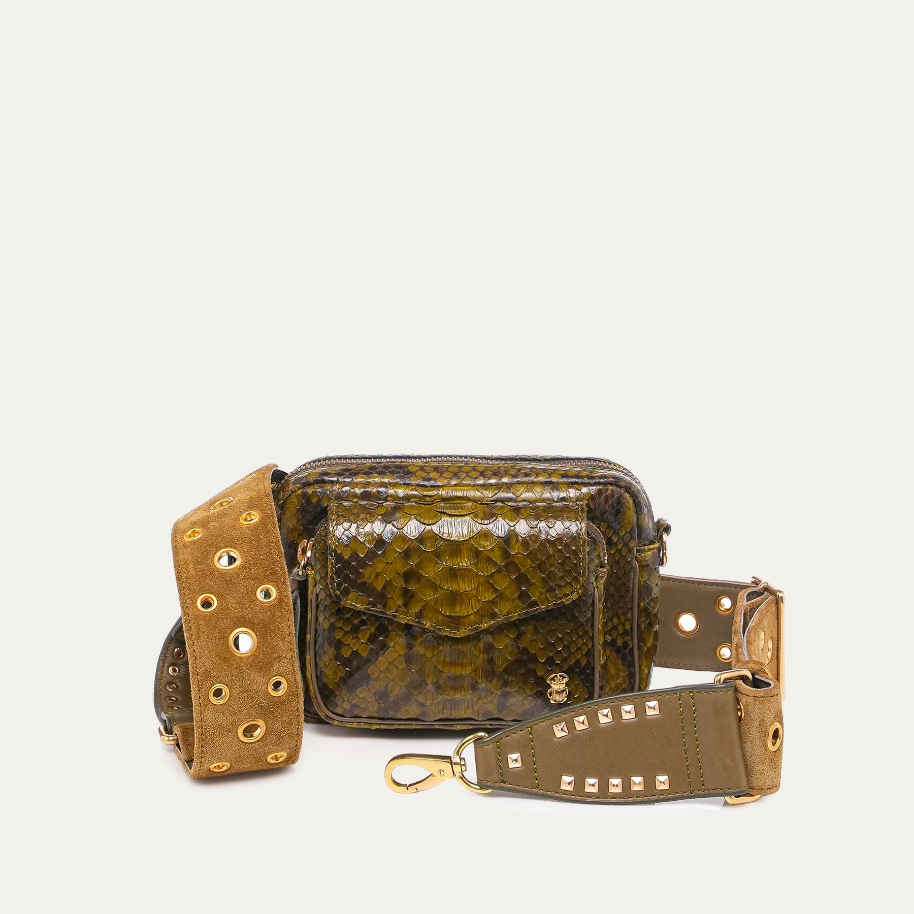 Sac Claris Virot baby charly kaki