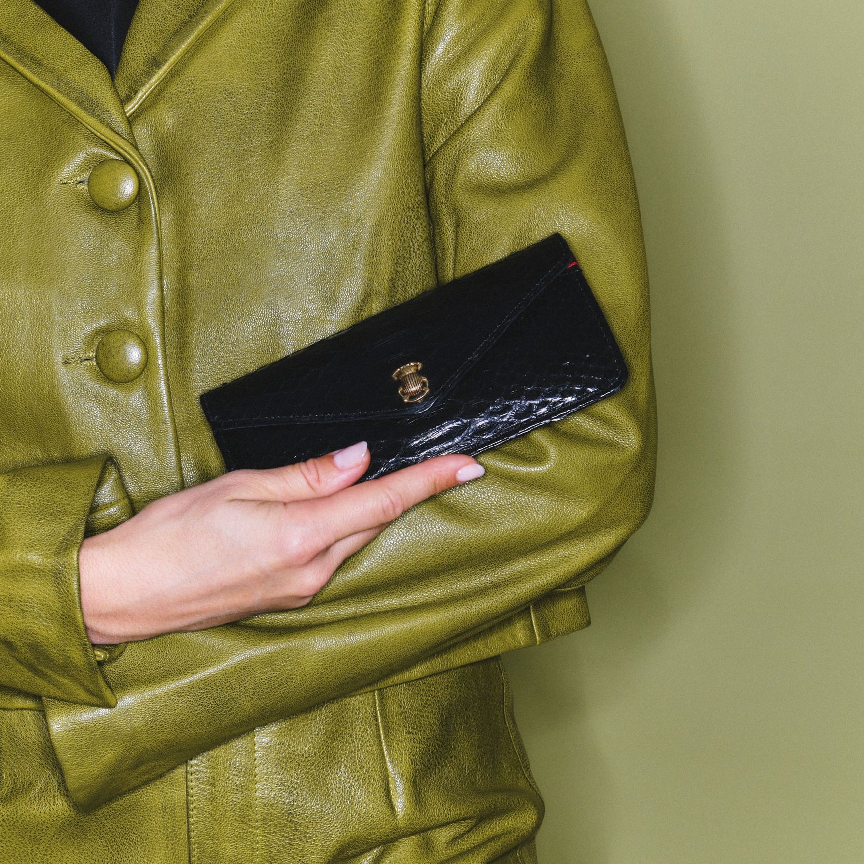 Portefeuille Claris Virot Noir | Podiums Nancy