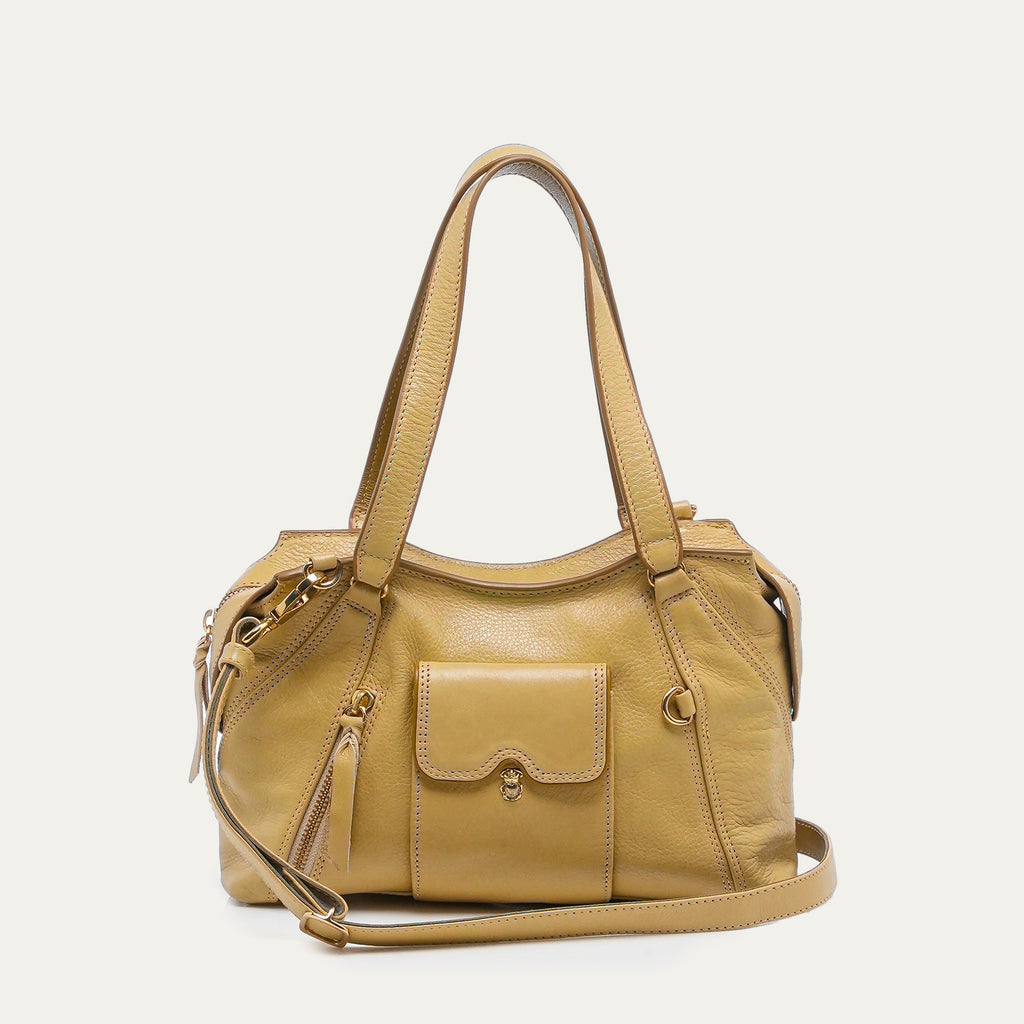 Sac Claris Virot Mini Juno Cuir Off White | Podiums Nancy