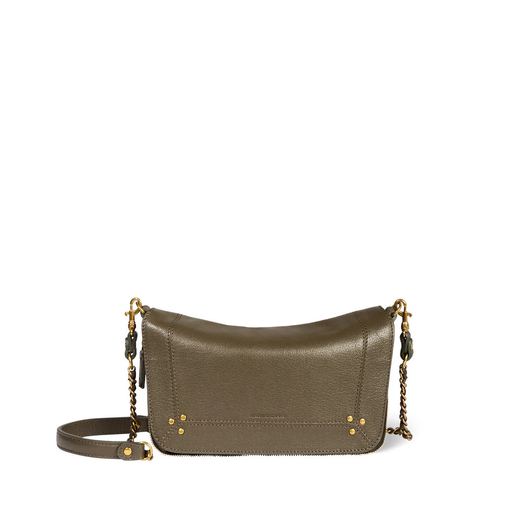 Sac à main Jérôme Dreyfuss Bobi S Kaki | Podiums Nancy