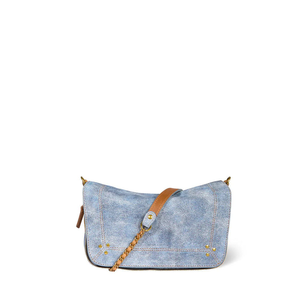 Sac à main Jérôme Dreyfuss Bobi S Washed Jean's | Podiums Nancy