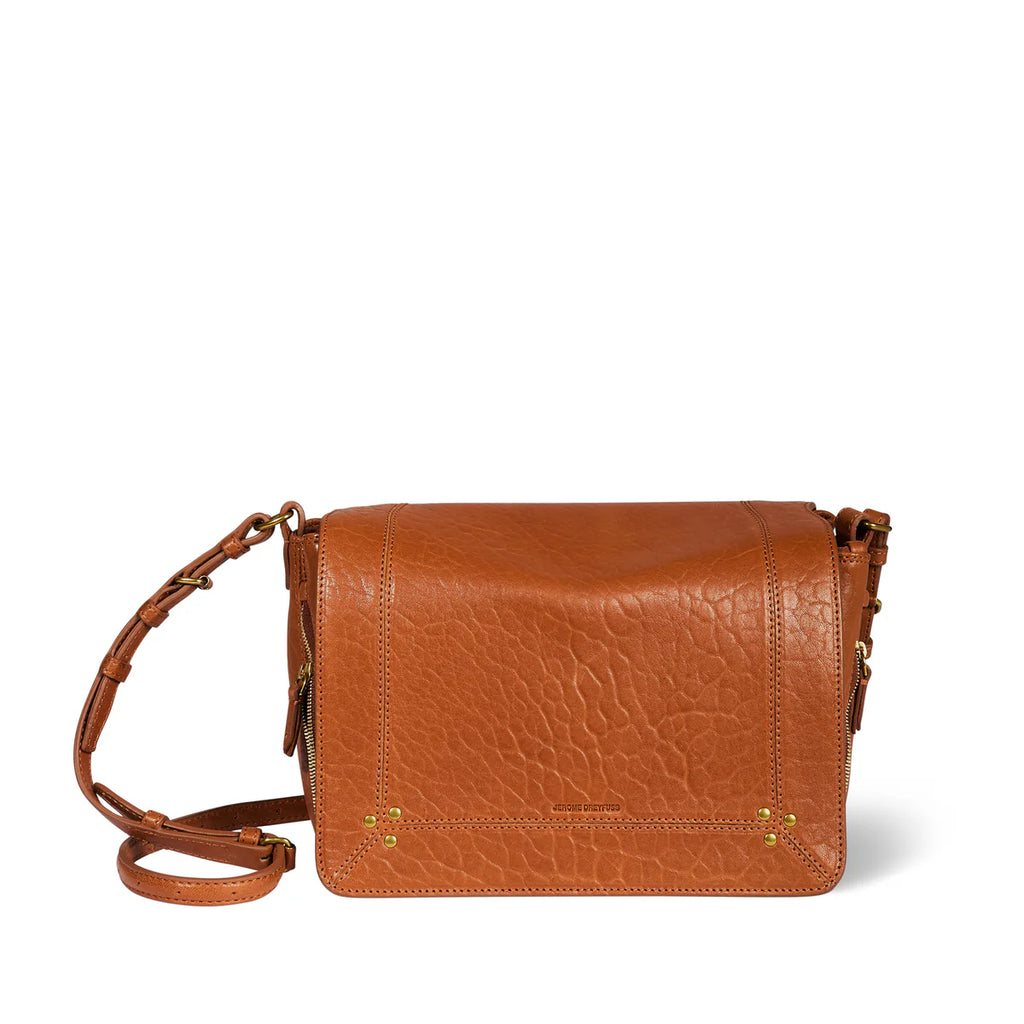 Sac à main Jérôme Dreyfuss Igor Cognac | Podiums Nancy