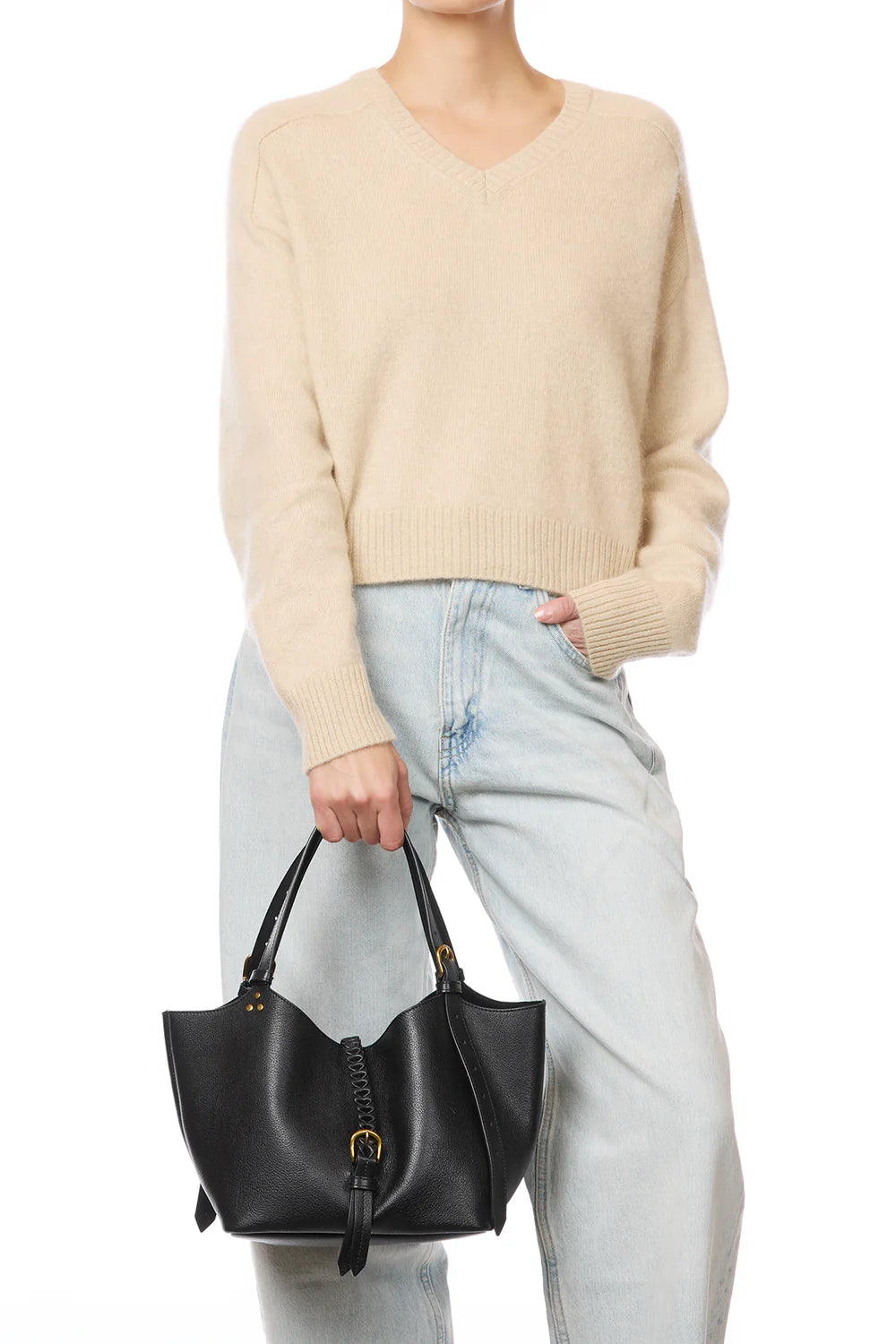 Sac à main Jérôme Dreyfuss Jospeh S Noir | Podiums Nancy