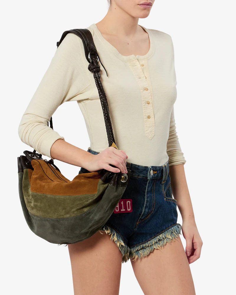 Sac à main Isabel Marant Maia Medium Khaki | Podiums Nancy