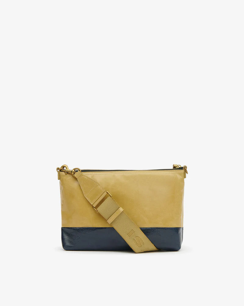 Sac à bandoulière Isabel Marant Nessah Beige/Marine | Podiums Nancy