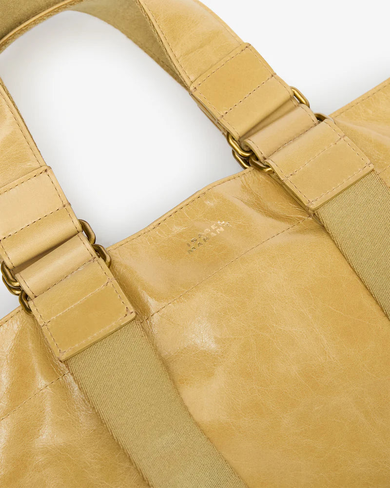 Sac Isabel Marant Wardy Beige/Marine | Podiums Nancy
