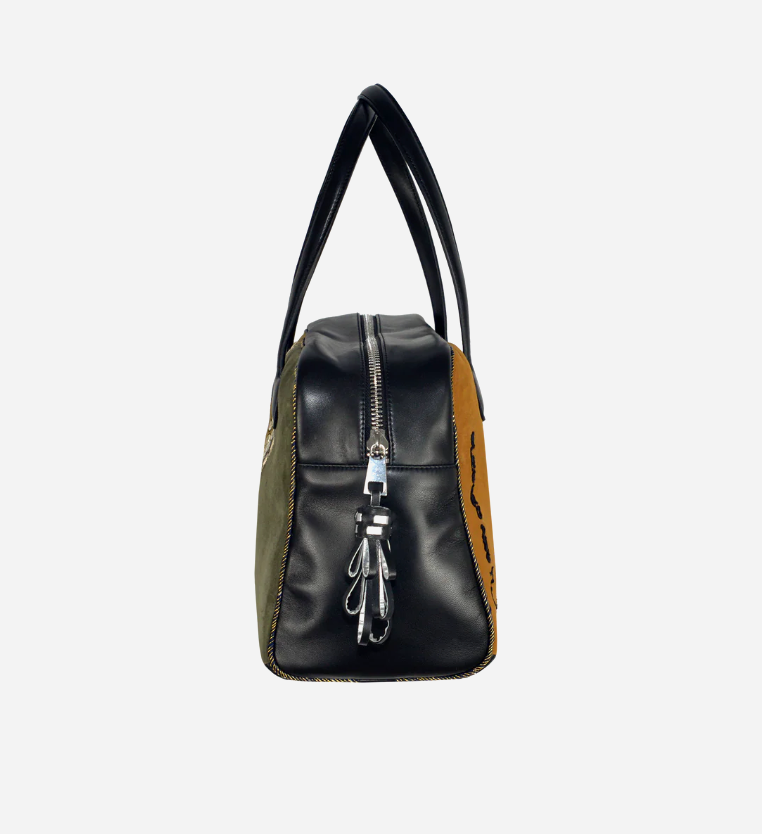 Sac à main Moniki Blake Kaki/Camel | Podiums Nancy