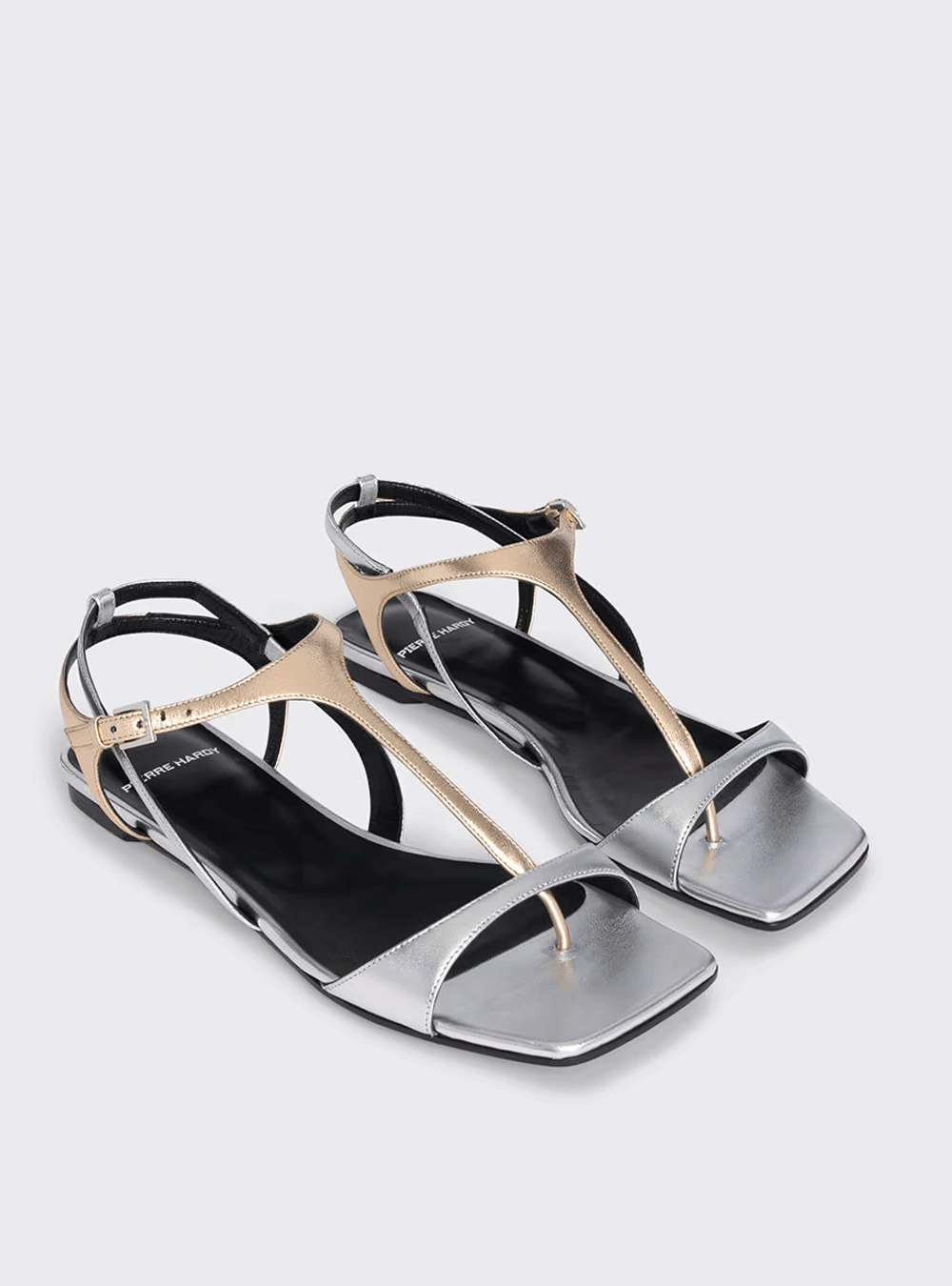 Sandales Pierre Hardy Rio Silver Champagne - PODIUMS NANCY
