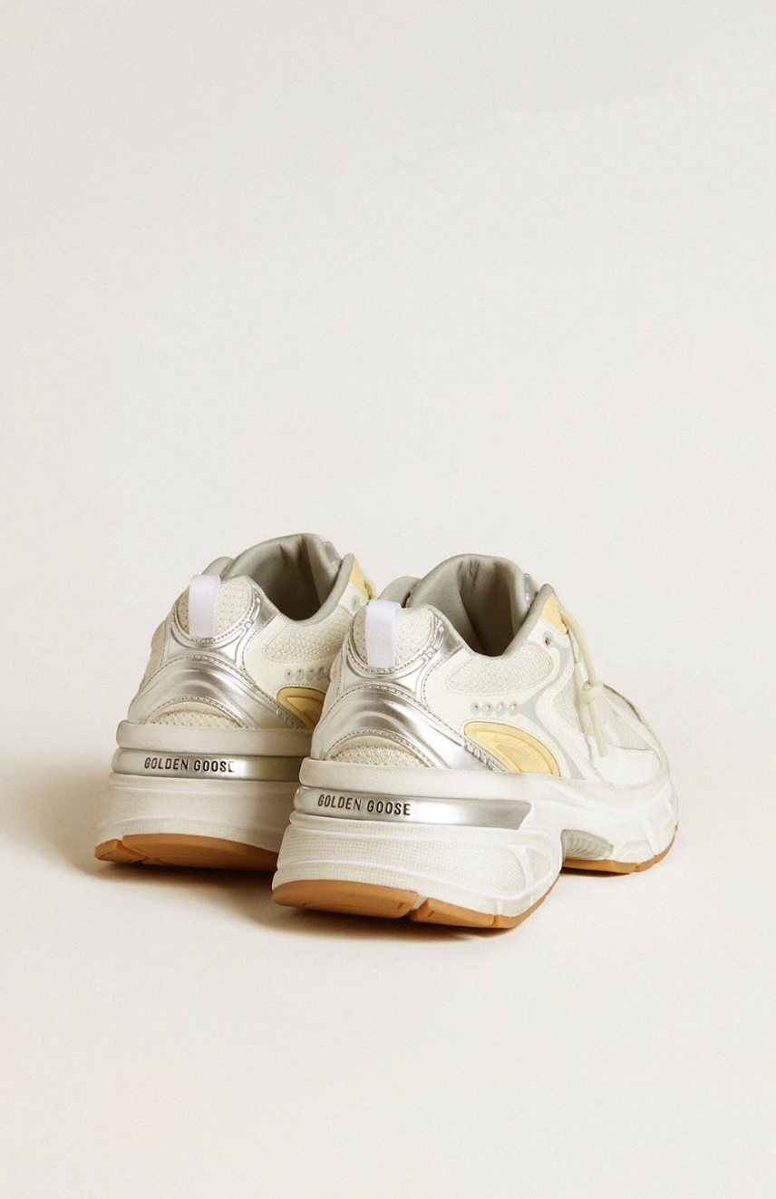 Sneakers Golden Goose Running Marathon Beige Black - PODIUMS NANCY