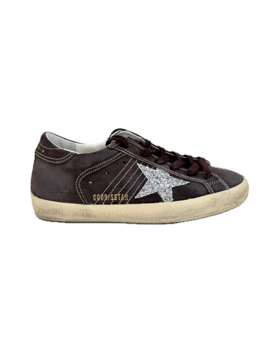 Sneakers Golden Goose Super Star Anthracite/Silver - PODIUMS NANCY