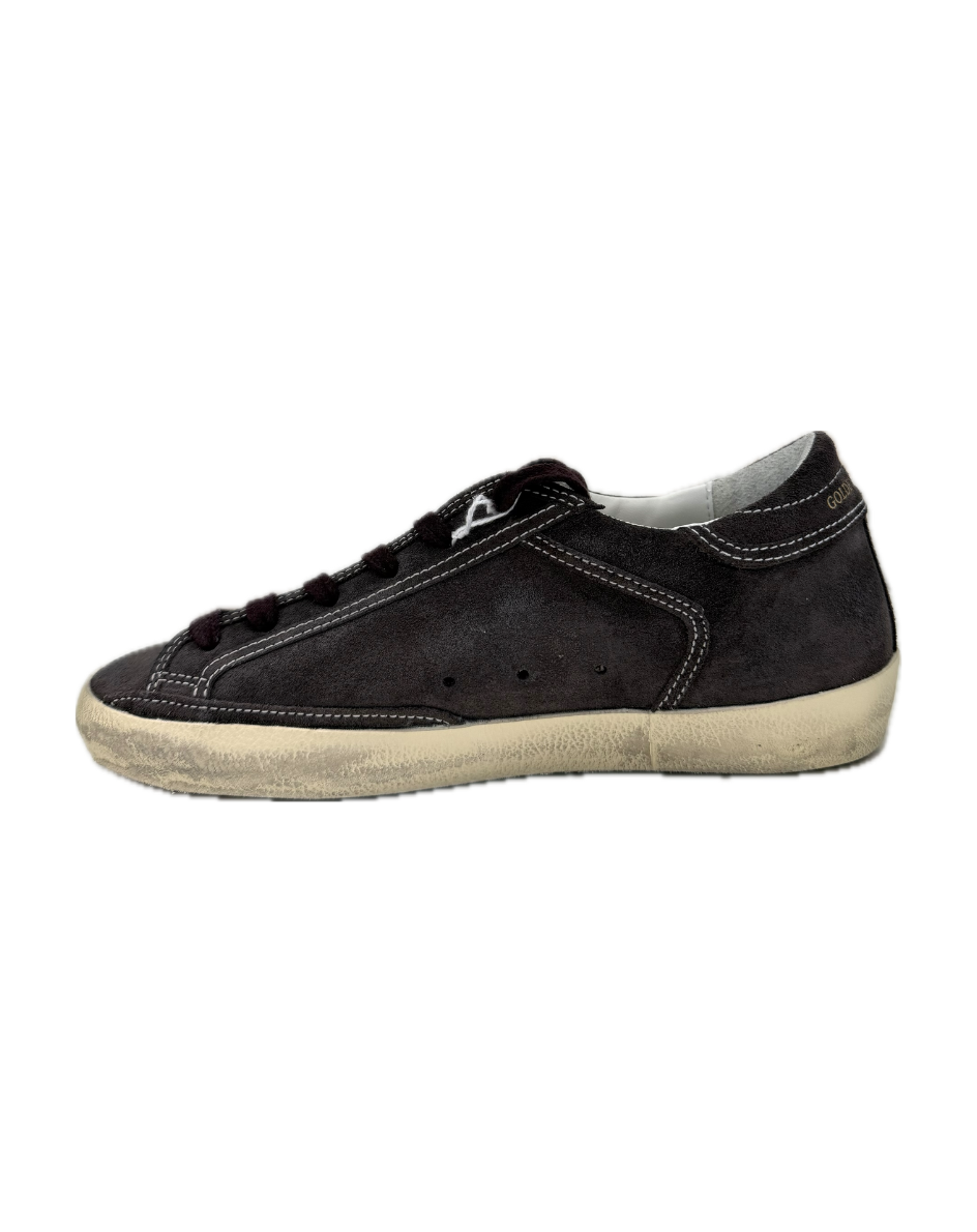 Sneakers Golden Goose Super Star Anthracite/Silver - PODIUMS NANCY