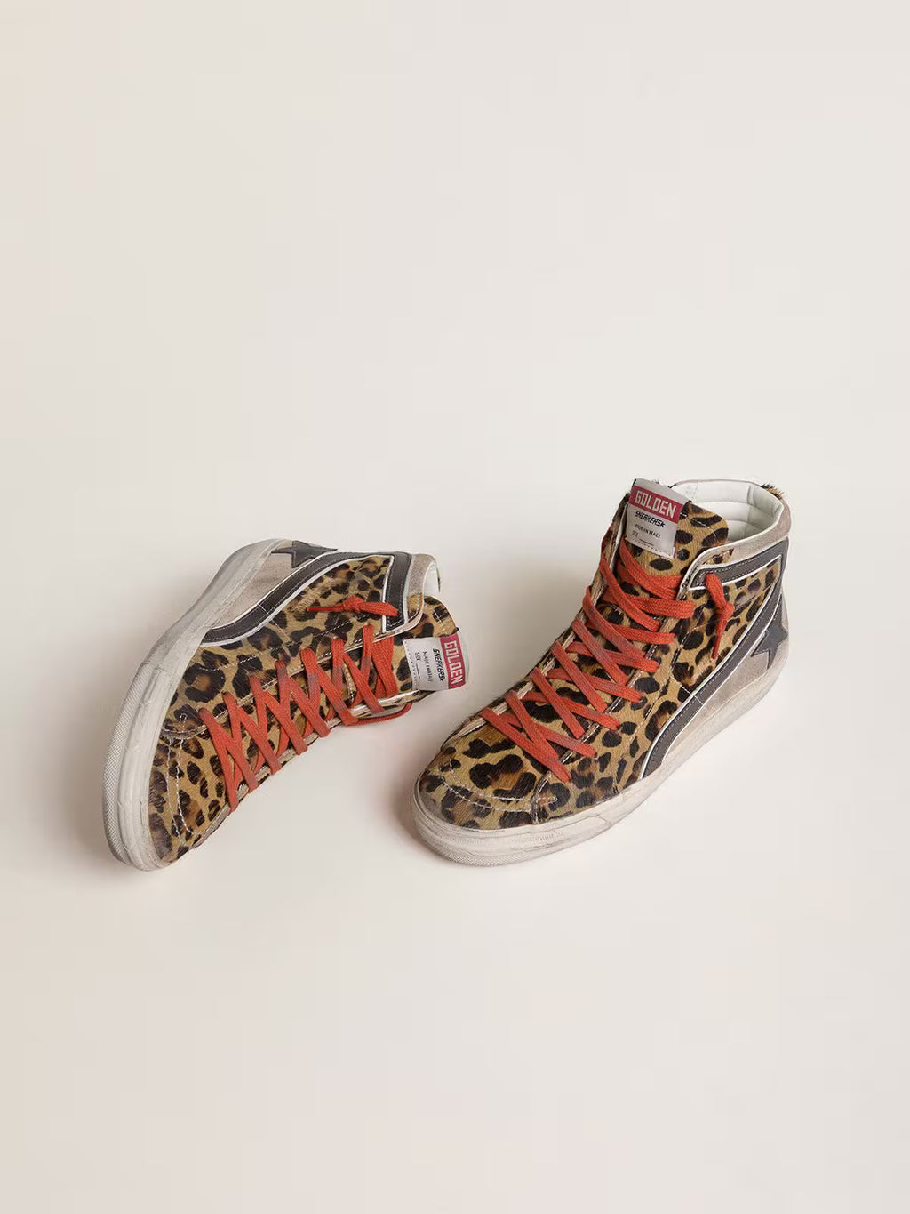 Sneakers Golden Goose Slide Léopard - PODIUMS NANCY