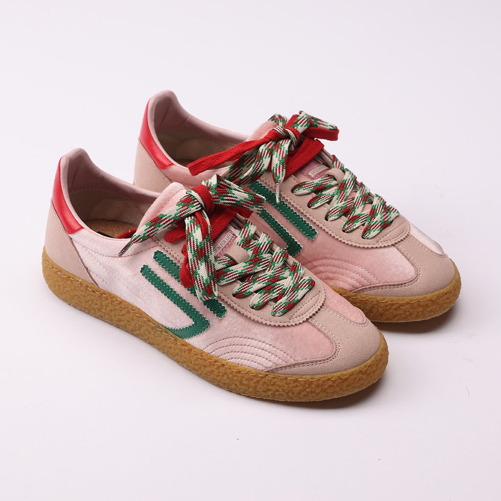 Sneakers Conch Shell Rose/Vert | Podiums Nancy