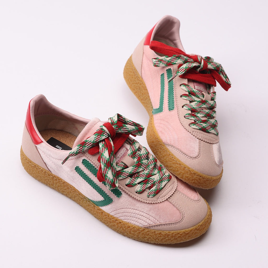 Sneakers Conch Shell Rose/Vert | Podiums Nancy