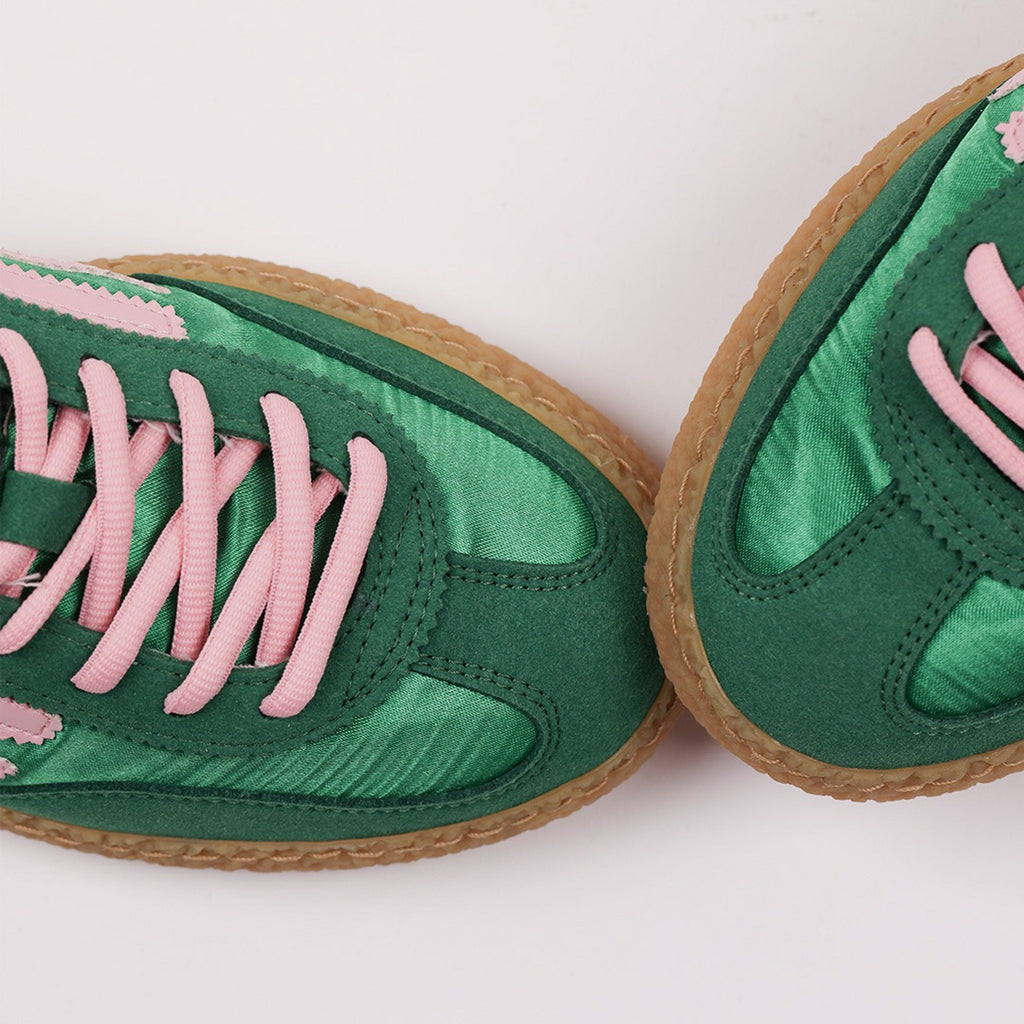 Sneakers Puraai Eden Vert/Rose | Podiums Nancy